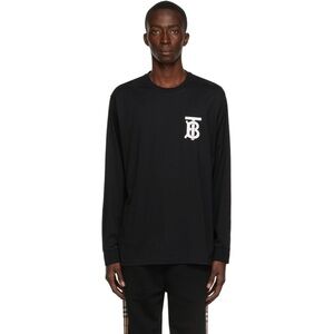 Burberry long sleeve shirt | Black | Mens Medium | Like New